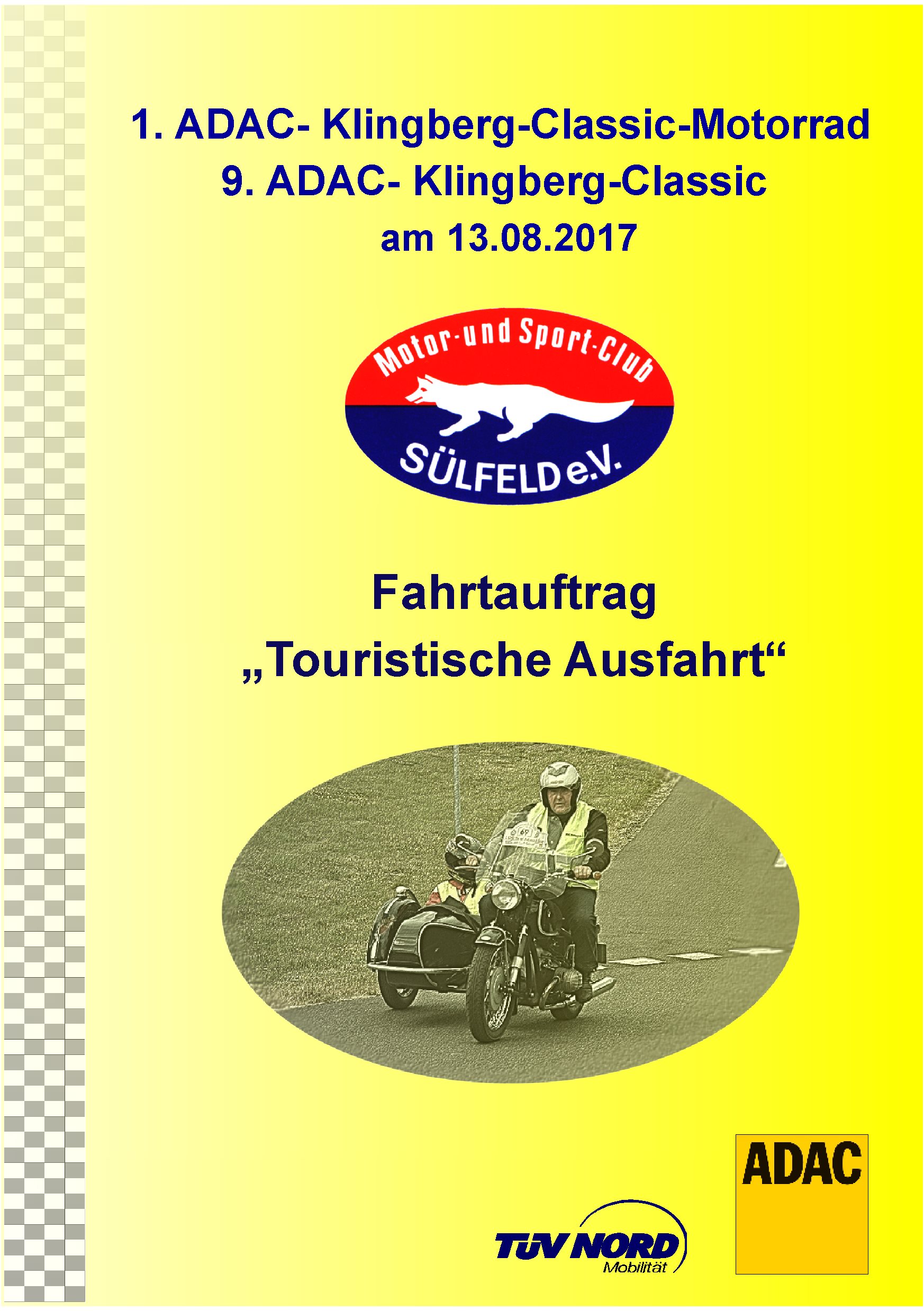 TouristischerAusfahrt  9. ADAC-Klingberg-CLassic