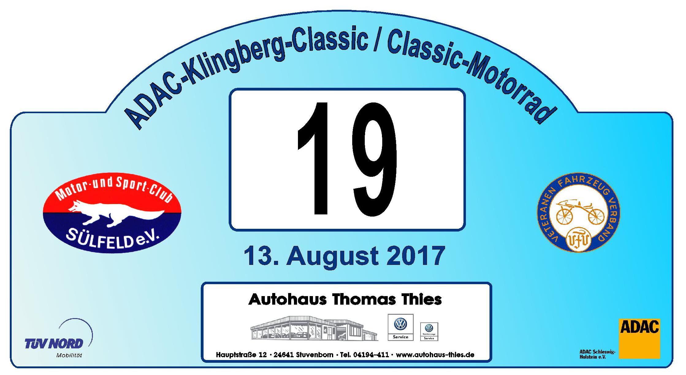 1. ADAC-Klingberg-Classic-Motorrad und 9. ADAC-Klingberg-Classic 2017