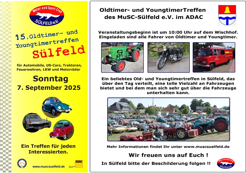 15. Oldtimer- und Youngtimertreffen in Slfeld